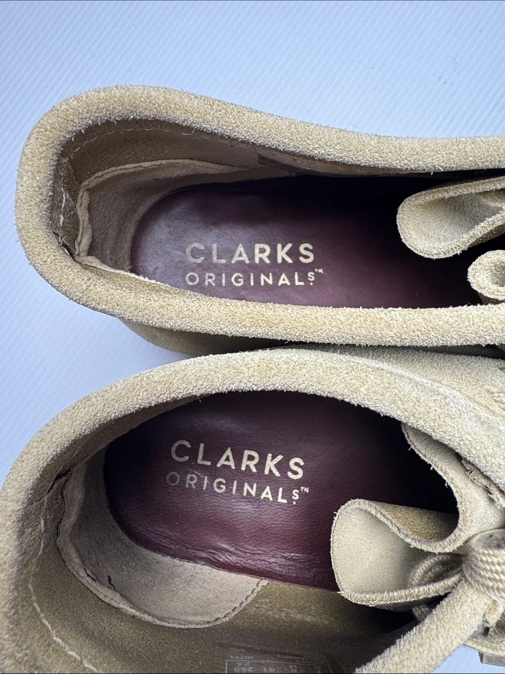 KEINEMUSIK Wallabee Boot x Clarks Originals Rare Men's Beige Suede Chukka US 8
